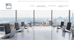 Desktop Screenshot of econsult.cl